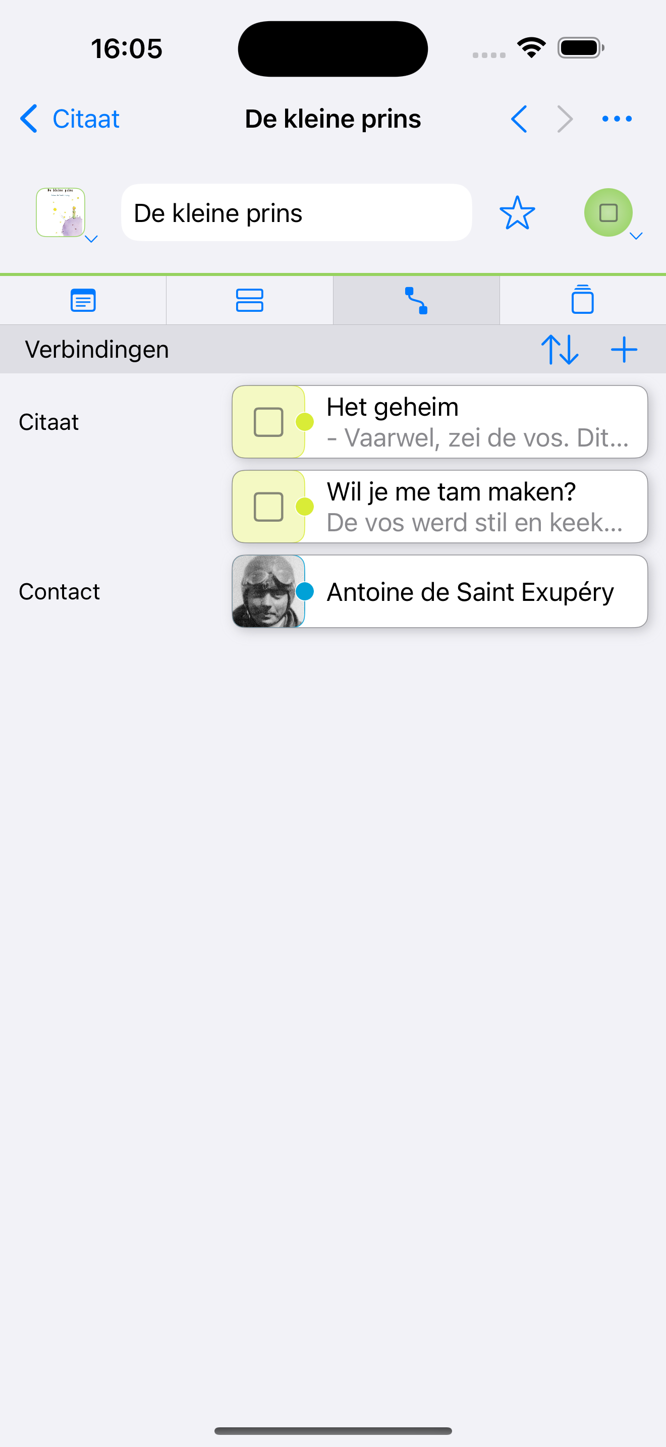 add link menu